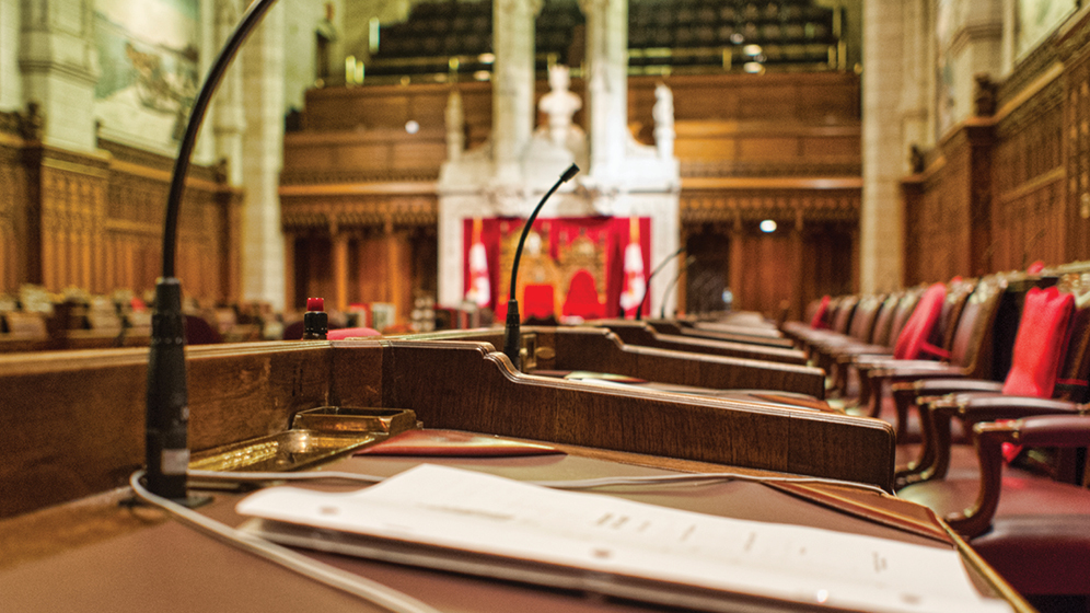 A view of our Canadian parliament